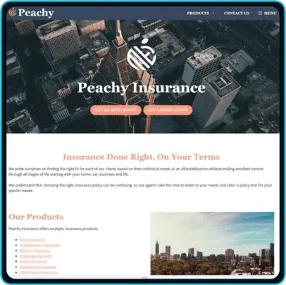 Peachy Insurance
