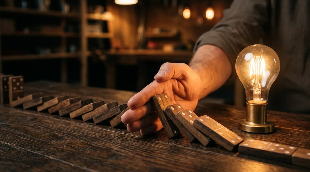 Business owner reviewing lead volume and SDR capacity to identify the main bottleneck and decide whether to invest in more leads or additional staff.