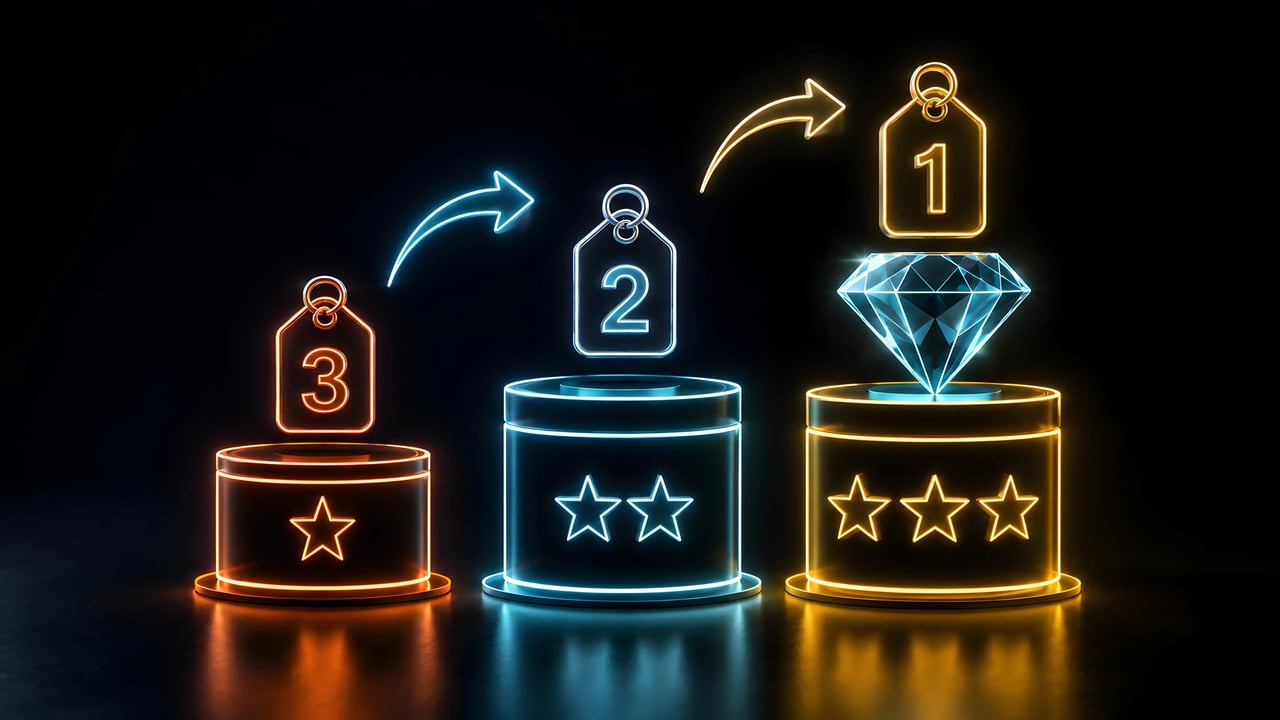 Business owner reviewing a tiered lead campaign structure with different pricing levels based on traffic quality, conversion performance, and lead volume.