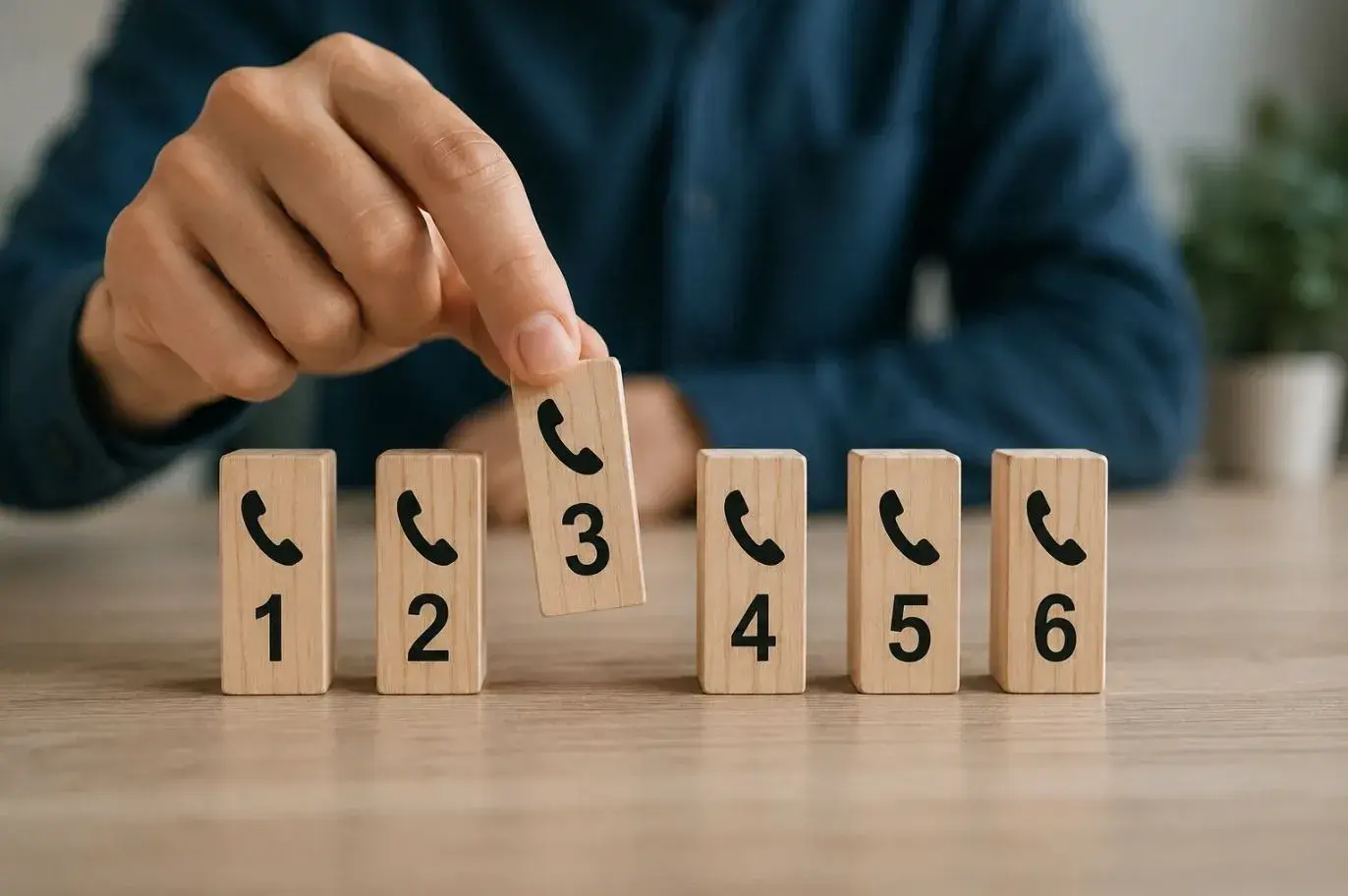 How many times should we call a lead?